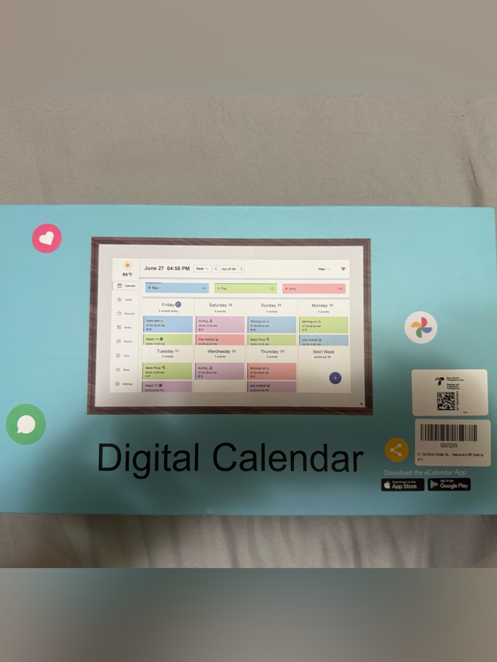 Digital Calendar Smart Display